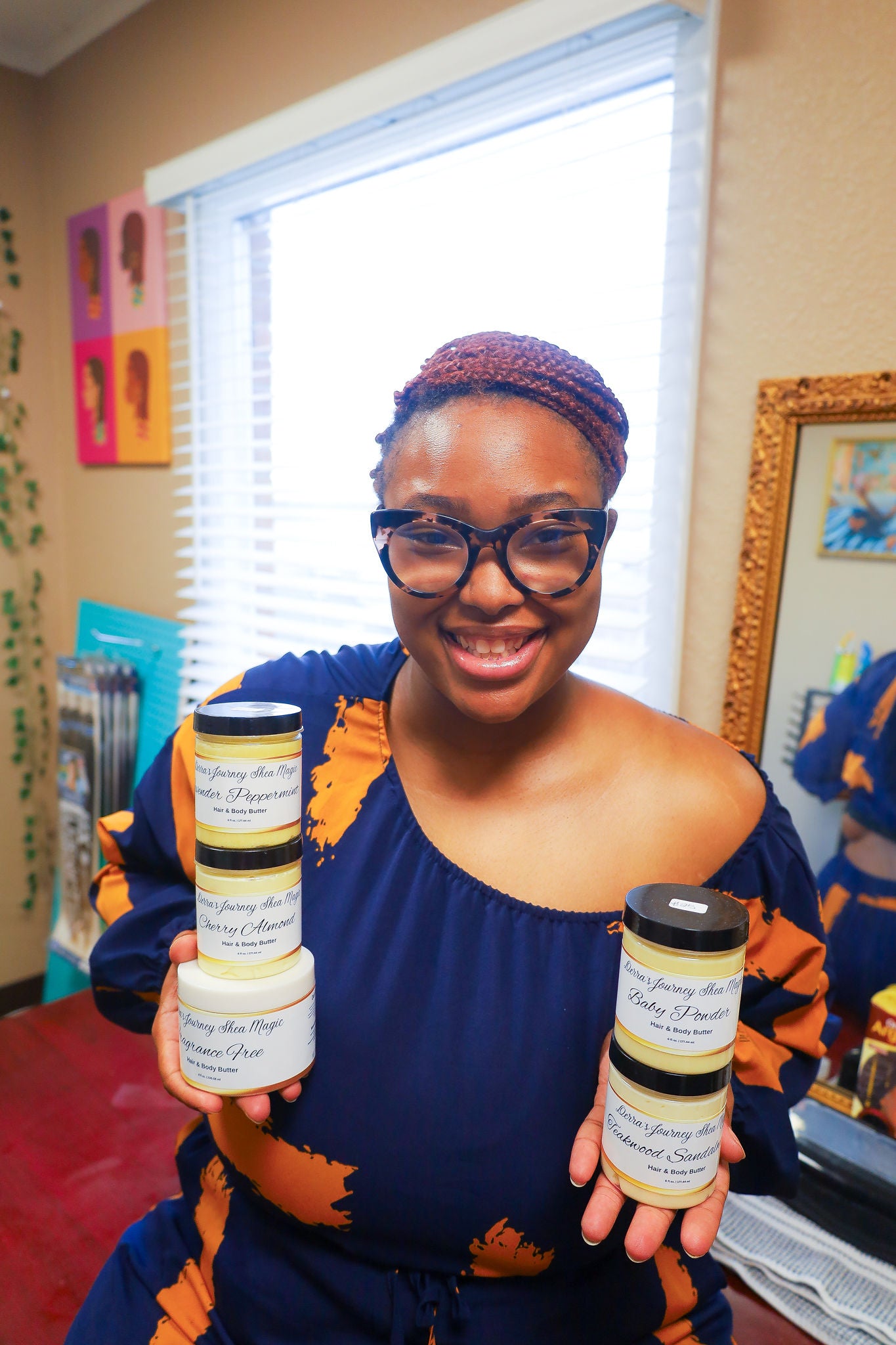 Derra’s Journey Shea Magic “Baby Powder” Hair & Body Butter