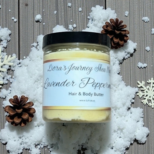 Derra’s Journey Shea Magic “Lavender Peppermint” Hair & Body Butter