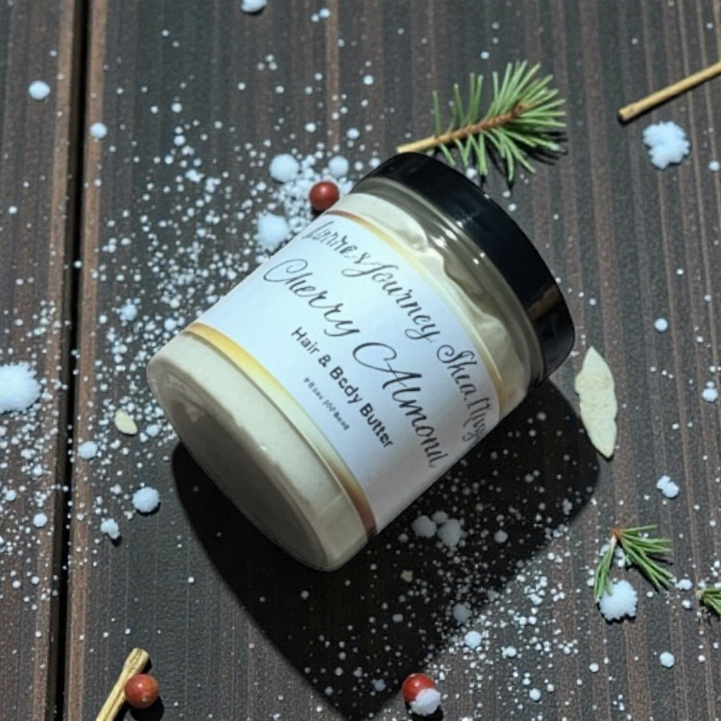 Derra’s Journey Shea Magic “Cherry Almond” Hair & Body Butter
